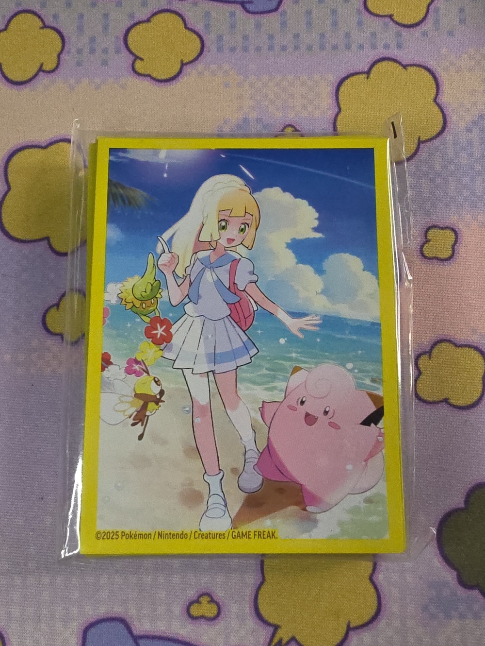 Lillie's Clefairy Pokemon Card Sleeves